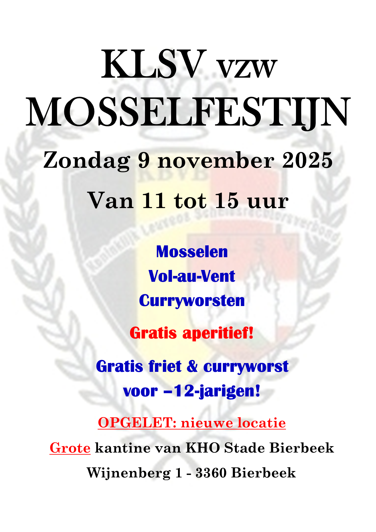 Mosselfestijn 2025